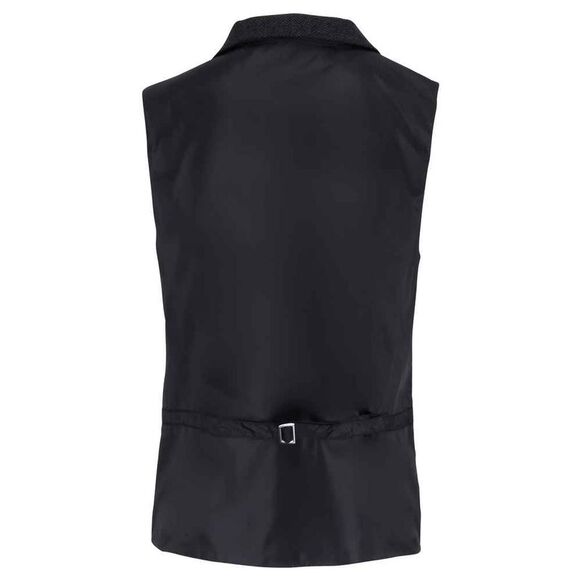Premier Mens Herringbone Vest / Charcoal